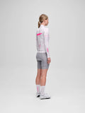 MAAP WOMEN HALO TEAM THERMAL LONG SLEEVE JERSEY - HALO STATIC GREY