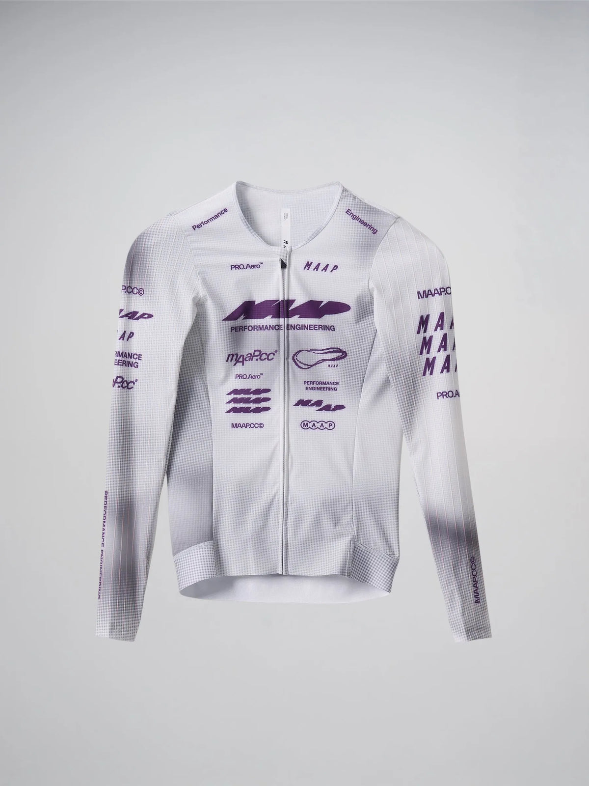 MAAP WOMEN PRO AERO LONG SLEEVE JERSEY - LUNAR GREY