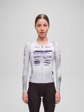 MAAP WOMEN PRO AERO LONG SLEEVE JERSEY - LUNAR GREY