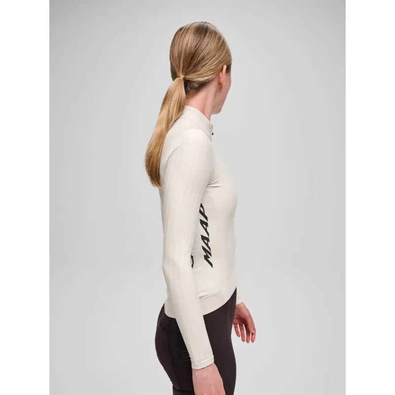 MAAP WOMEN PRO AERO THERMAL LONG SLEEVE JERSEY - VAPOUR