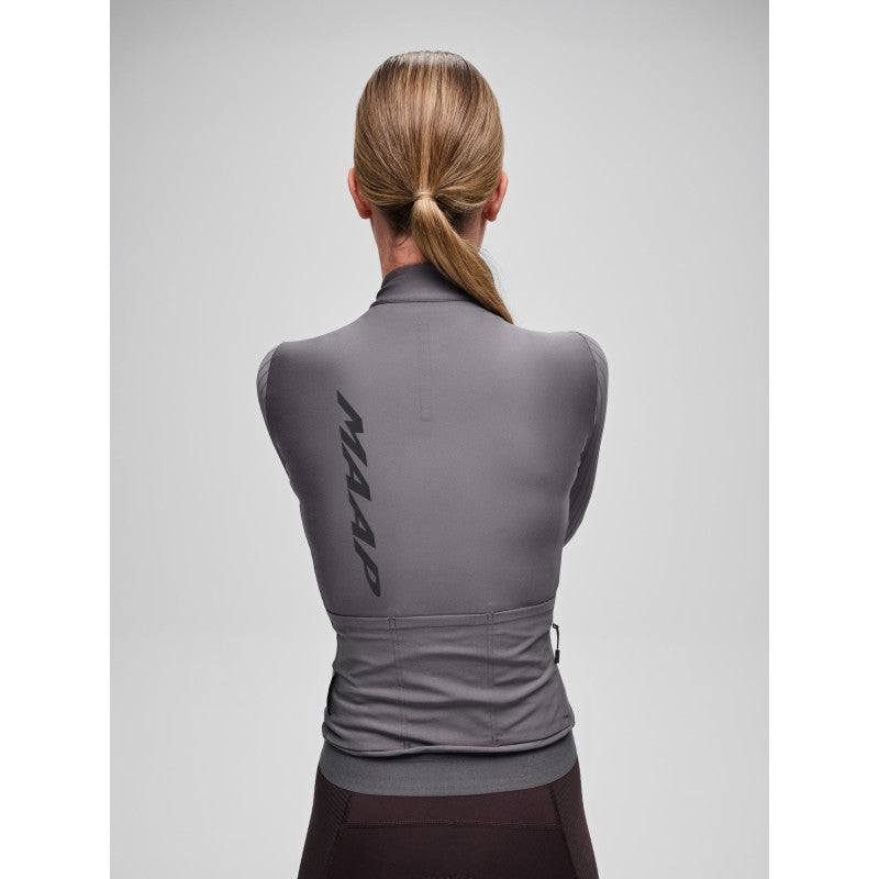 MAAP WOMEN PRO AERO THERMAL LONG SLEEVE JERSEY - METEORITE