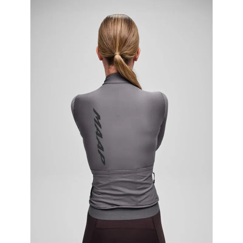 MAAP WOMEN PRO AERO THERMAL LONG SLEEVE JERSEY - METEORITE
