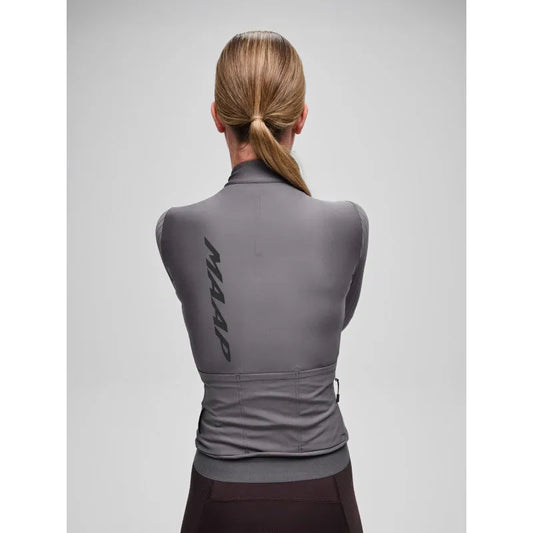 MAAP WOMEN PRO AERO THERMAL LONG SLEEVE JERSEY - METEORITE