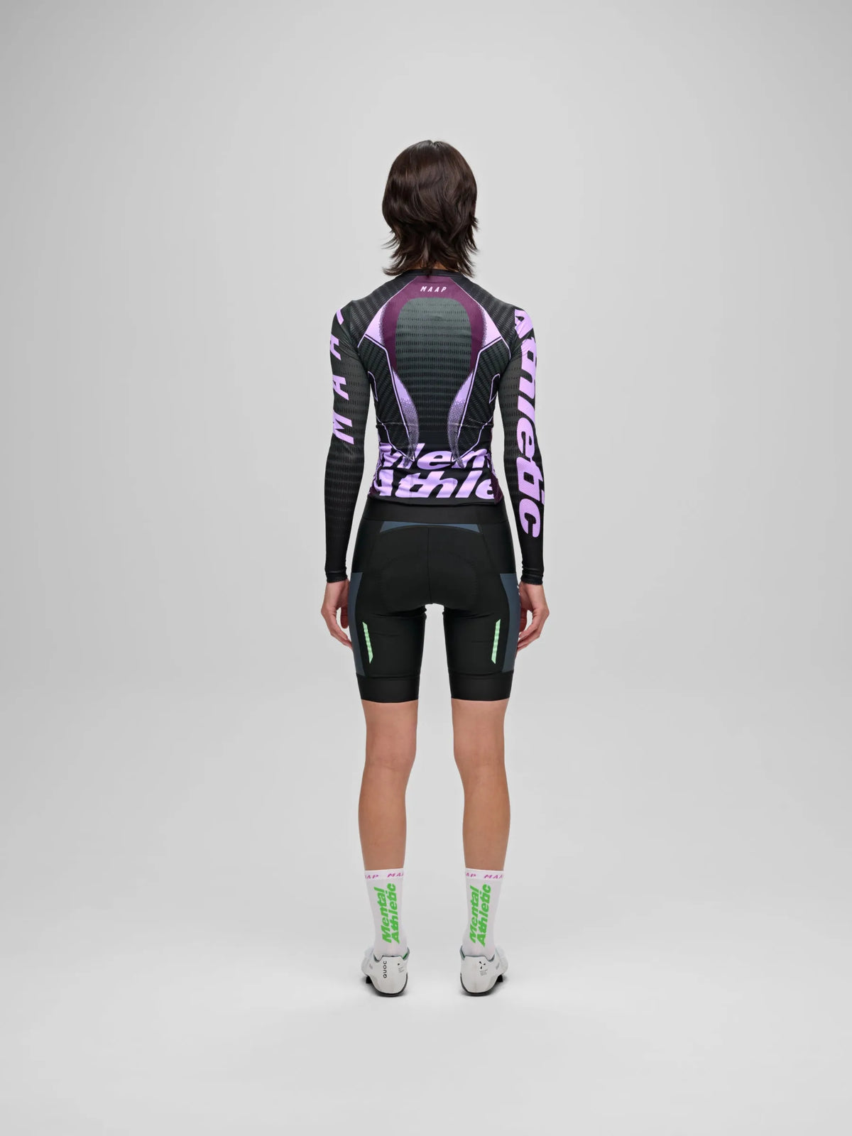 MAAP WOMEN PRO AIR LONG SLEEVE JERSEY 3.0 - BLACK/VIOLET