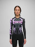 MAAP WOMEN PRO AIR LONG SLEEVE JERSEY 3.0 - BLACK/VIOLET