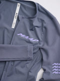 MAAP WOMEN PRO EMERGE LONG SLEEVE JERSEY - ANTHRACITE