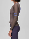 MAAP WOMEN PRO EMERGE LONG SLEEVE JERSEY - BROWN UMBER