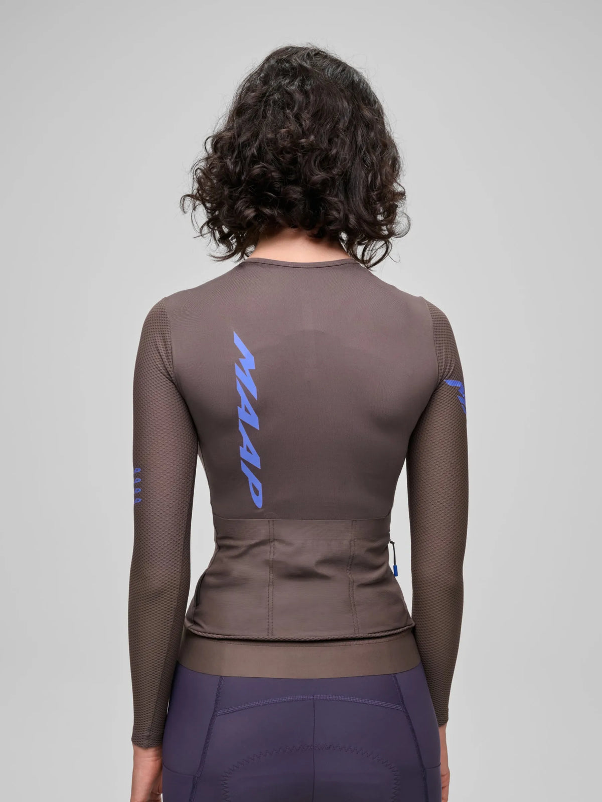 MAAP WOMEN PRO EMERGE LONG SLEEVE JERSEY - BROWN UMBER