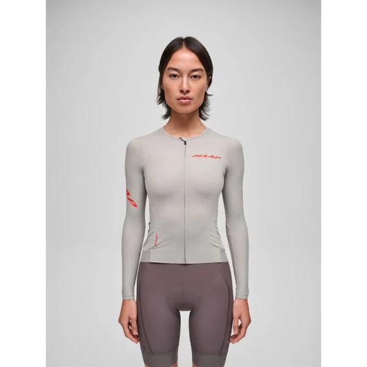 MAAP WOMEN PRO EMERGE LONG SLEEVE JERSEY - CRATER
