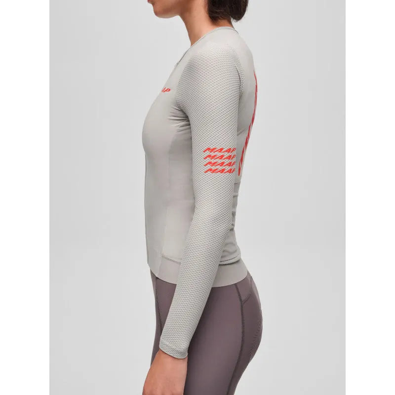 MAAP WOMEN PRO EMERGE LONG SLEEVE JERSEY - CRATER