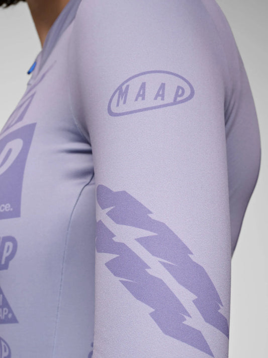 MAAP WOMEN PULSE THERMAL LONG SLEEVE JERSEY - FLINT