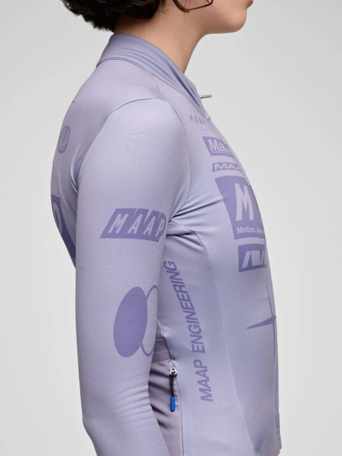 MAAP WOMEN PULSE THERMAL LONG SLEEVE JERSEY - FLINT