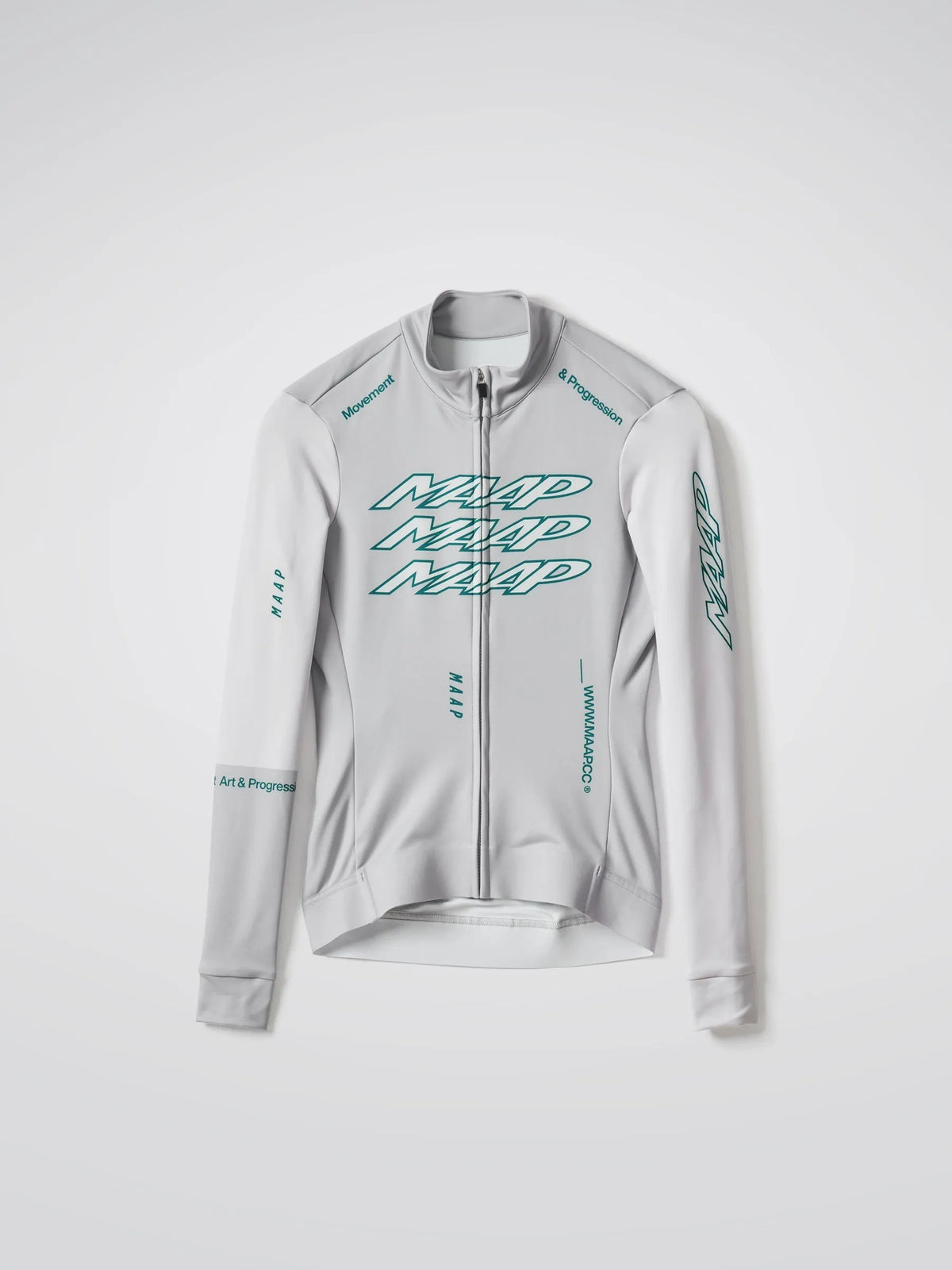 MAAP WOMEN PULSE THERMAL LONG SLEEVE JERSEY - FLINT