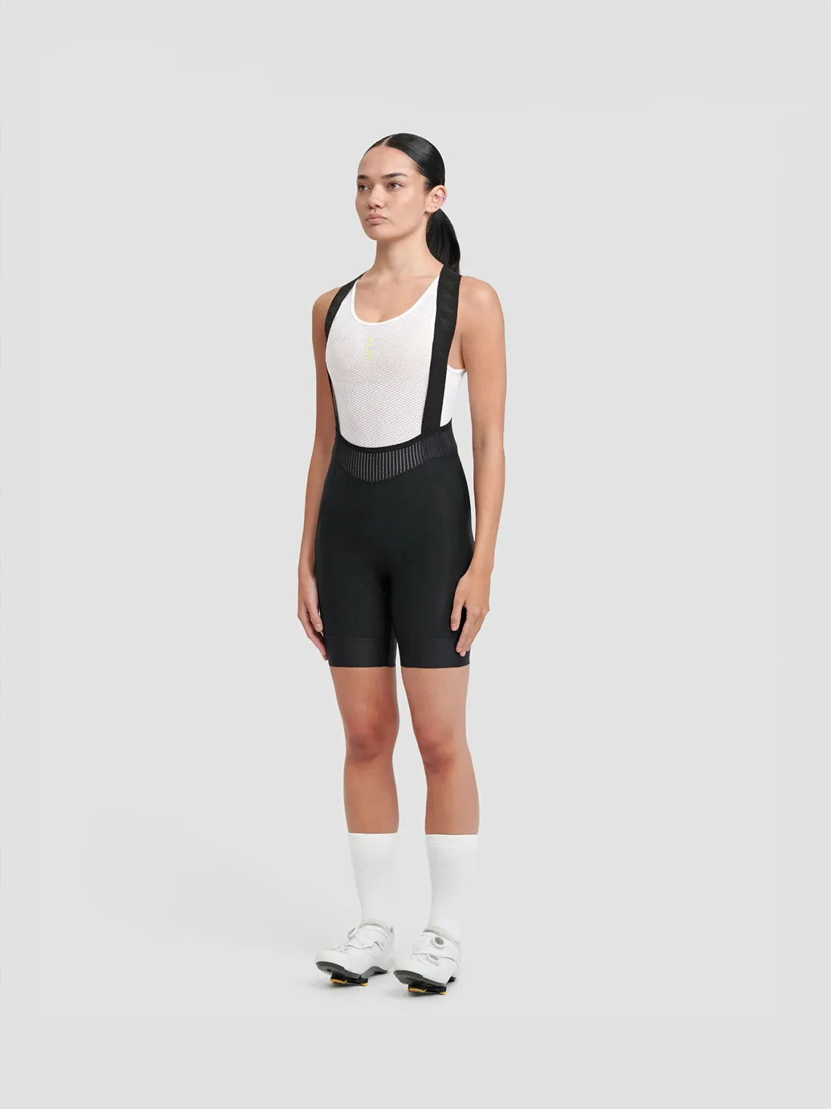 MAAP WOMEN SHORT TEAM BIB EVO - BLACK/BLACK
