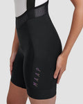 MAAP WOMEN SHORT TEAM BIB EVO - BLACK/BLACK