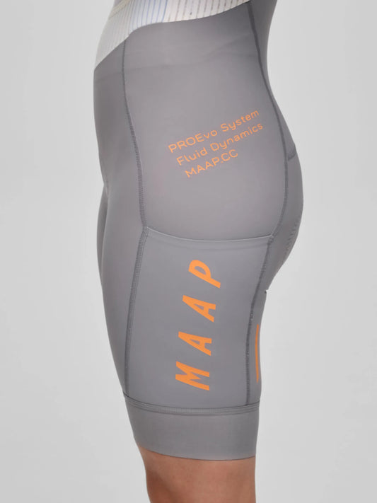 MAAP WOMEN STRATA TEAM BIB EVO CARGO - TITANIUM