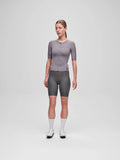 MAAP WOMEN TEAM BIB EVO CARGO - CHARCOAL PLUM
