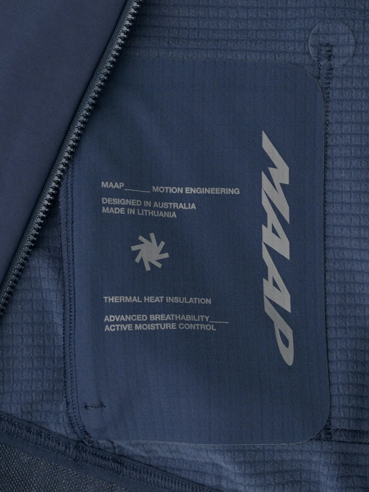 MAAP WOMEN TEAM THERMAL VEST - CARBON BLUE
