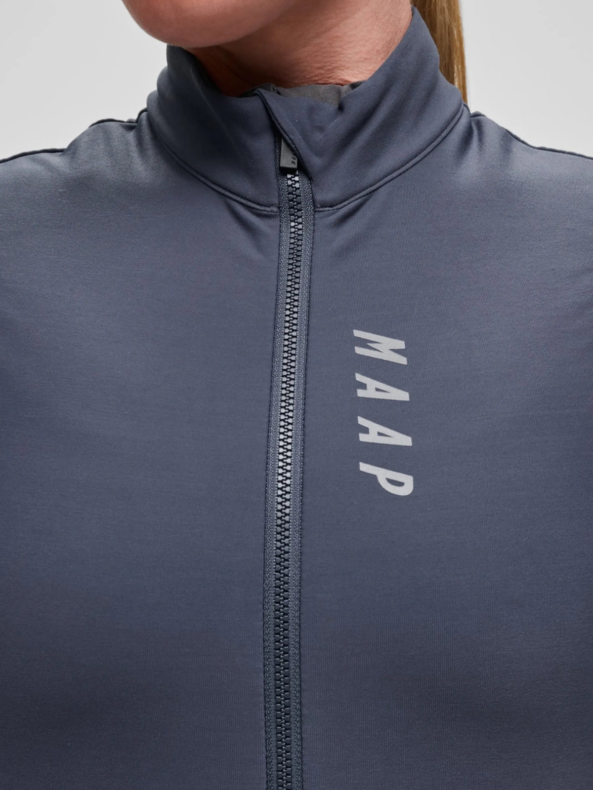 MAAP WOMEN TEAM THERMAL VEST - CARBON BLUE