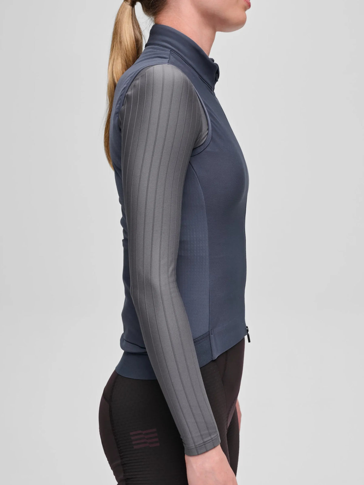 MAAP WOMEN TEAM THERMAL VEST - CARBON BLUE