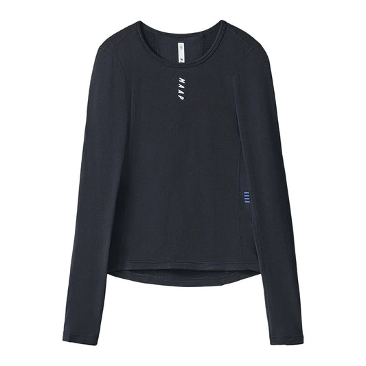 MAAP WOMEN THERMAL BASE LAYER LONG SLEEVE TEE - BLACK