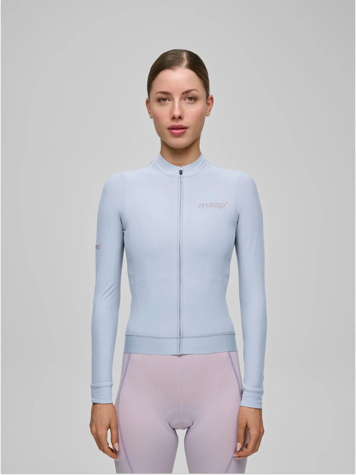 MAAP WOMEN TRAINING THERMAL LONG SLEEVE JERSEY 2.0 - BLUE FINCH