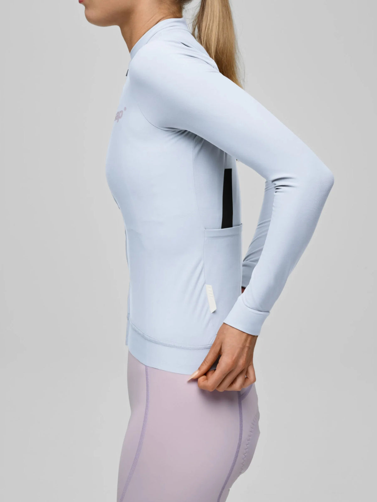 MAAP WOMEN TRAINING THERMAL LONG SLEEVE JERSEY 2.0 - BLUE FINCH