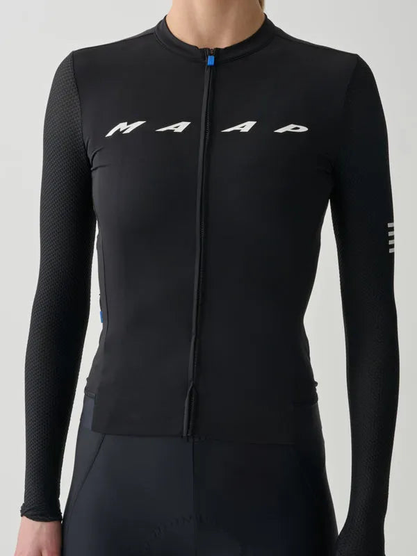 MAAP Women Evade Pro Base LS Jersey 2.0 - Black