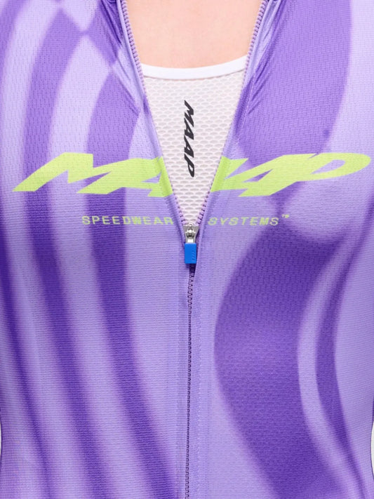 MAAP Women Pro Air LS Jersey 3.0 - Halo Purple Flux