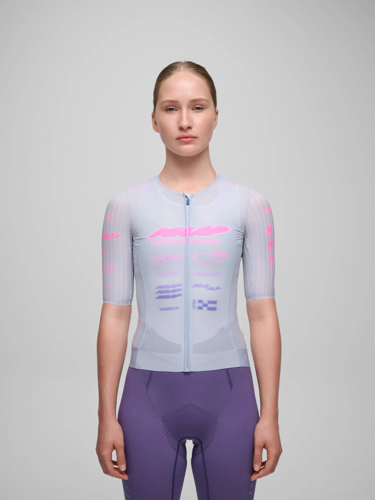 MAAP Women's Beta Pro Aero Jersey - Xenon Purple