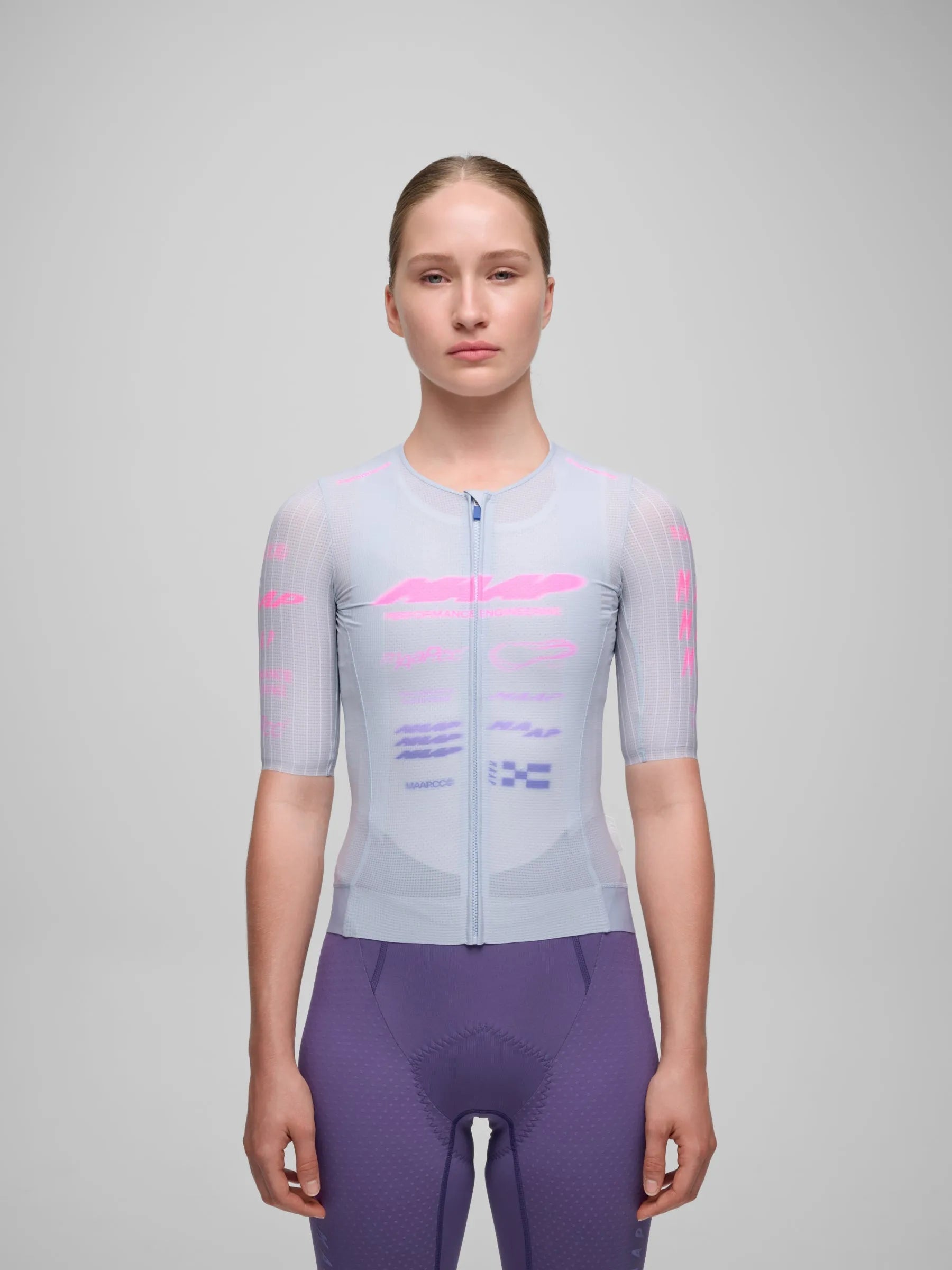 MAAP Women's Beta Pro Aero Jersey - Xenon Purple