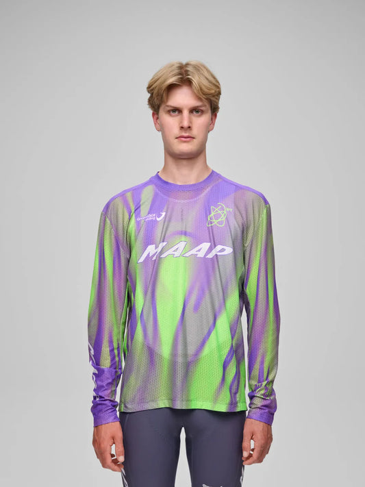 MAAP WorldTour 26 Air Mesh LS Tee - Blackout Glow
