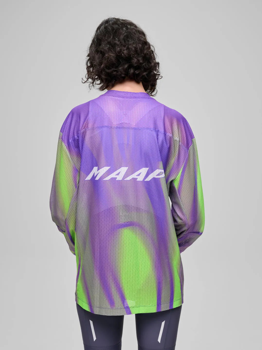 MAAP WorldTour 26 Air Mesh LS Tee - Blackout Glow
