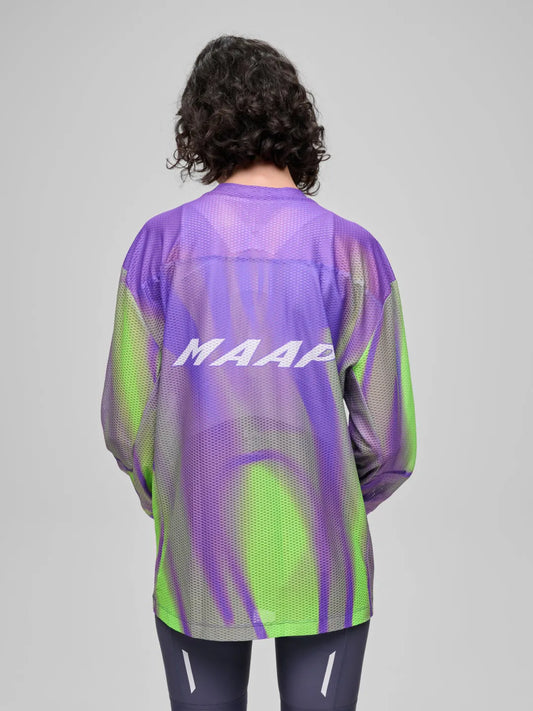 MAAP WorldTour 26 Air Mesh LS Tee - Blackout Glow