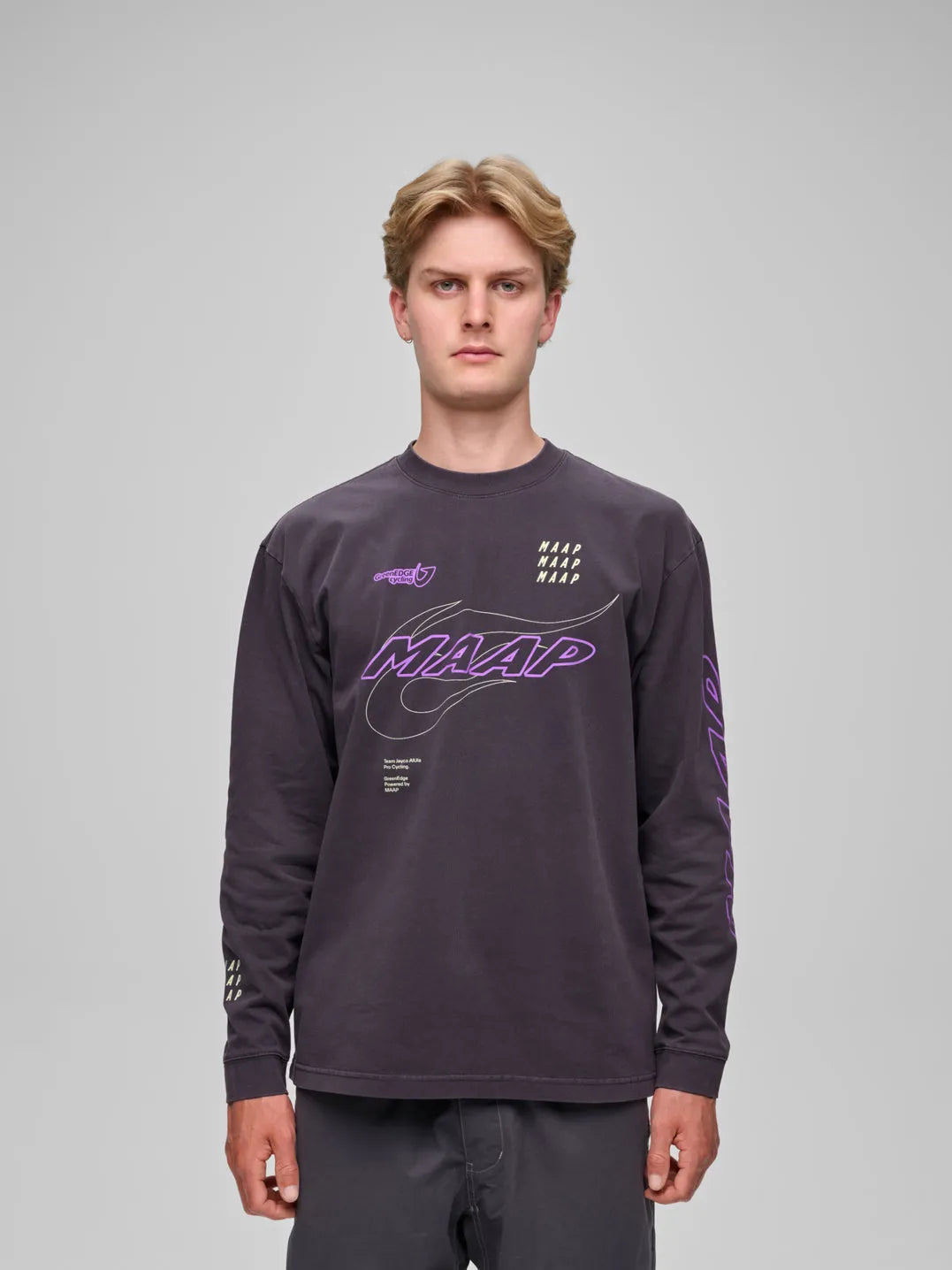 MAAP WorldTour 26 LS Tee - Glow Ink