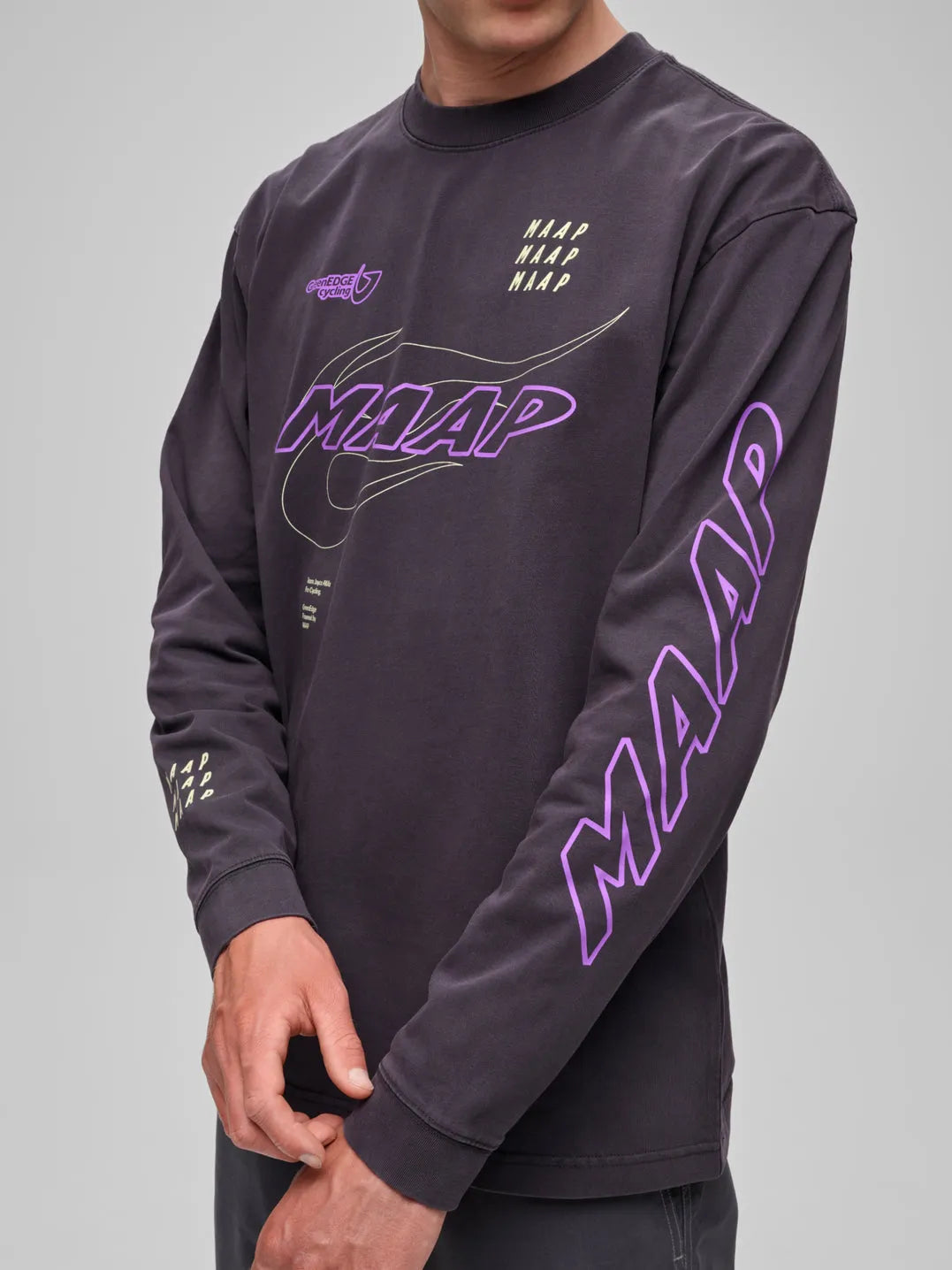 MAAP WorldTour 26 LS Tee - Glow Ink