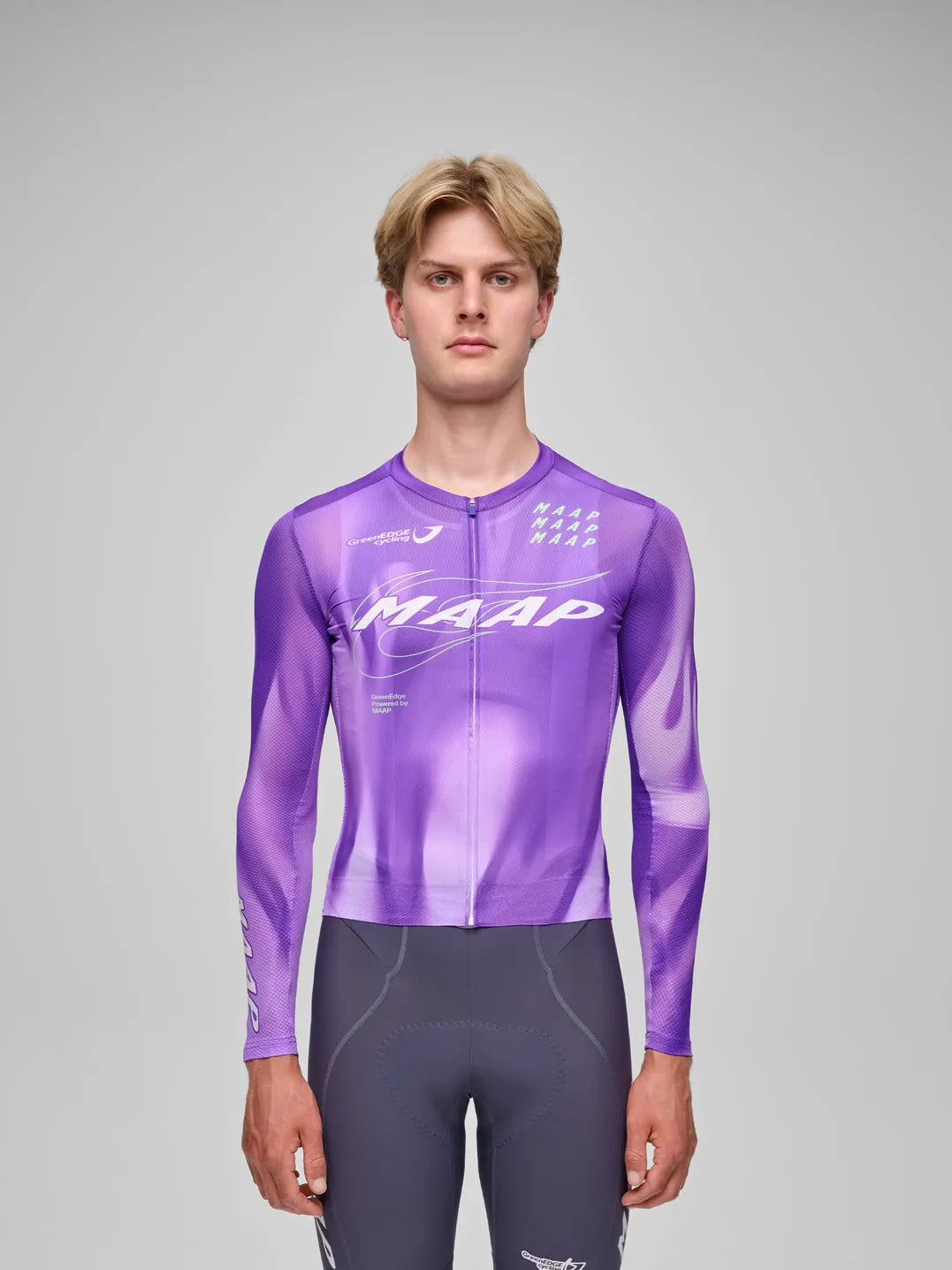 MAAP WorldTour 26 Pro Air LS Jersey 3.0 - Electric Purple