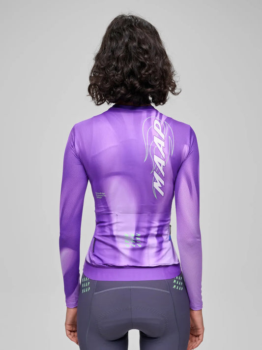 MAAP WorldTour 26 Pro Air Women LS Jersey 3.0 - Electric Purple