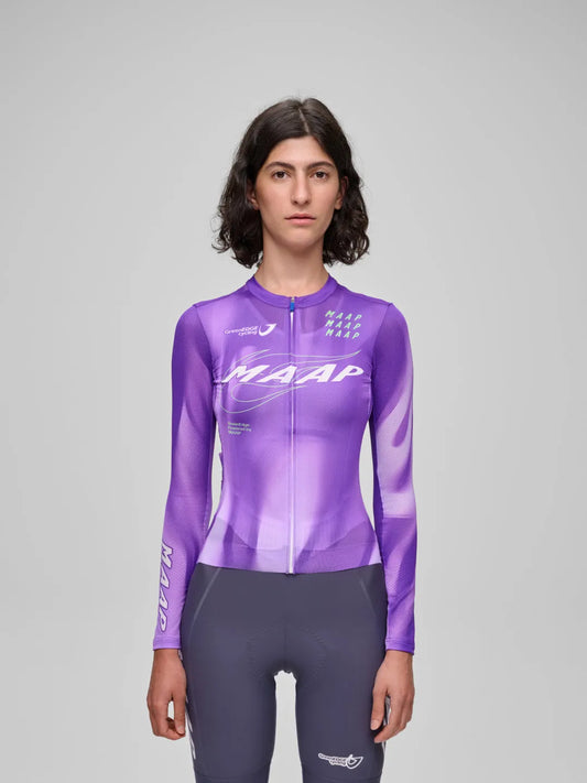 MAAP WorldTour 26 Pro Air Women LS Jersey 3.0 - Electric Purple