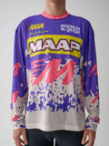 MAAP X BLEACH Mesh LS Tee - Purple Mix