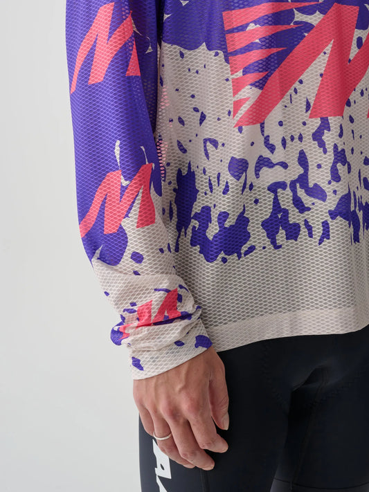 MAAP X BLEACH Mesh LS Tee - Purple Mix