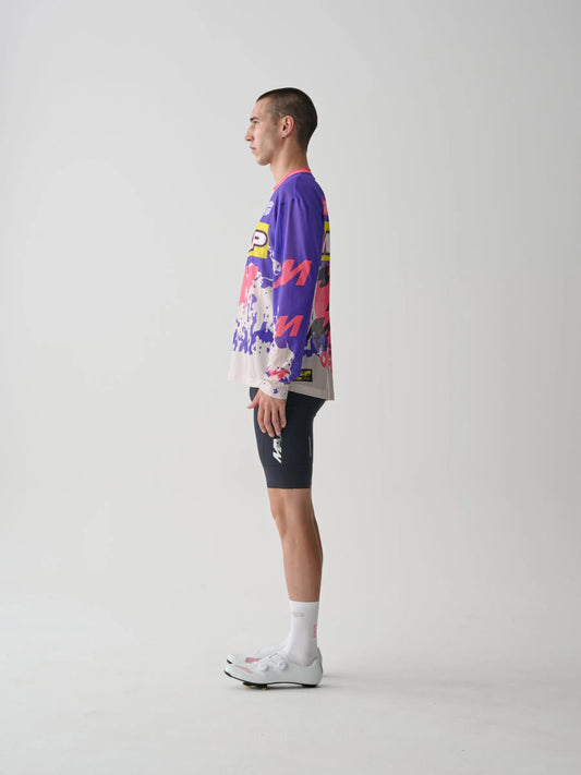 MAAP X BLEACH Mesh LS Tee - Purple Mix