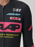MAAP X BLEACH Pro Air LS Jersey - Black/Chrome