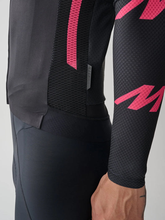 MAAP X BLEACH Pro Air LS Jersey - Black/Chrome