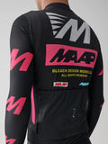 MAAP X BLEACH Pro Air LS Jersey - Black/Chrome