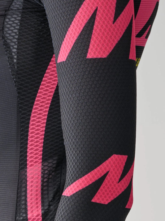 MAAP X BLEACH Pro Air LS Women Jersey - Black/Chrome