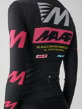 MAAP X BLEACH Pro Air LS Women Jersey - Black/Chrome