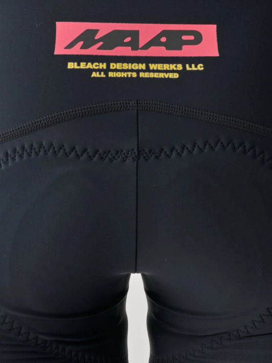 MAAP X BLEACH Team Bib Evo Cargo Shorts - Black/Chrome