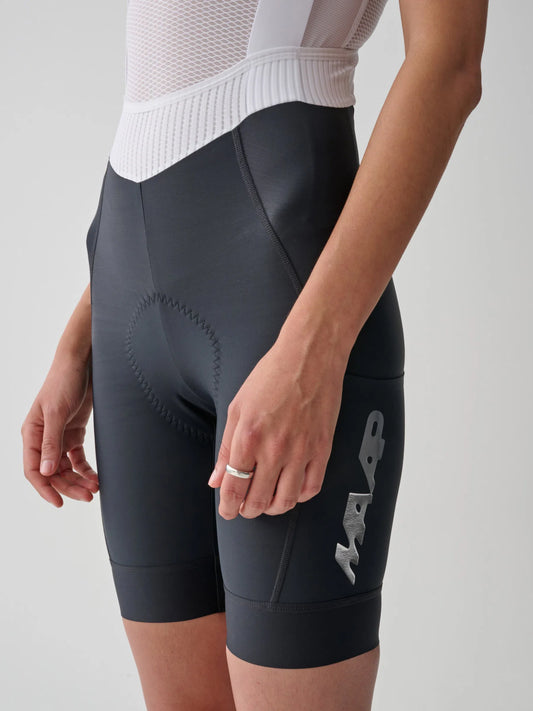 MAAP X BLEACH Team Bib Evo Cargo Women Shorts - Black/Chrome