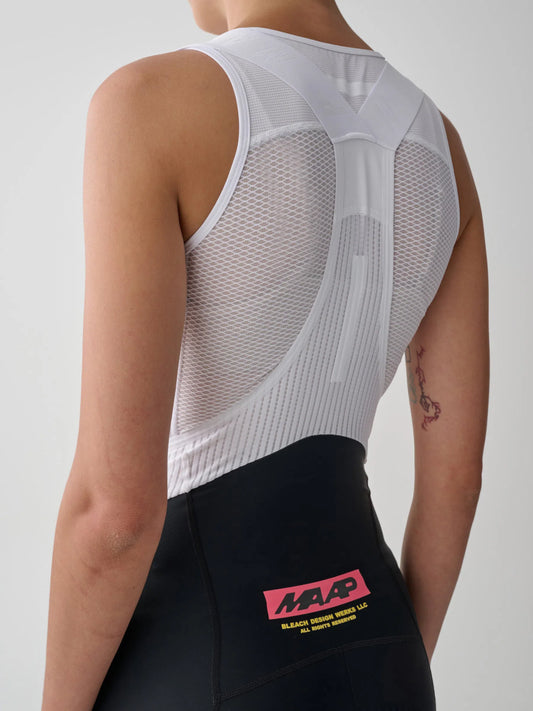 MAAP X BLEACH Team Bib Evo Cargo Women Shorts - Black/Chrome